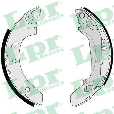 LPR 07155 Brake Shoe Set