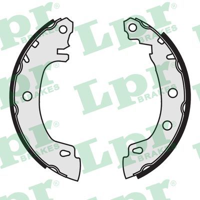 Brake Shoe Set LPR 07170