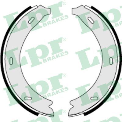 LPR 07320 Brake Shoe Set, parking brake