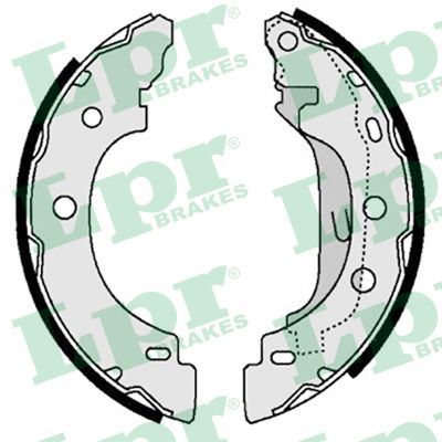 LPR 07330 Brake Shoe Set