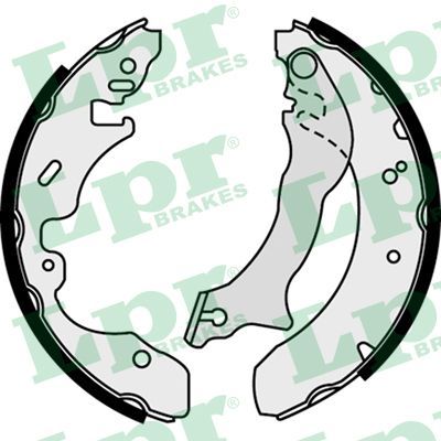 LPR 07390 Brake Shoe Set