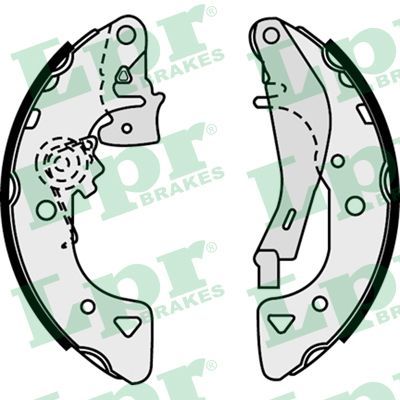 LPR 07540 Brake Shoe Set