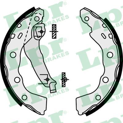 Brake Shoe Set LPR 07740
