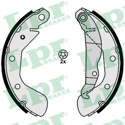 Brake Shoe Set LPR 08130