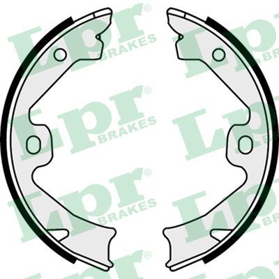 Brake Shoe Set, parking brake LPR 08140