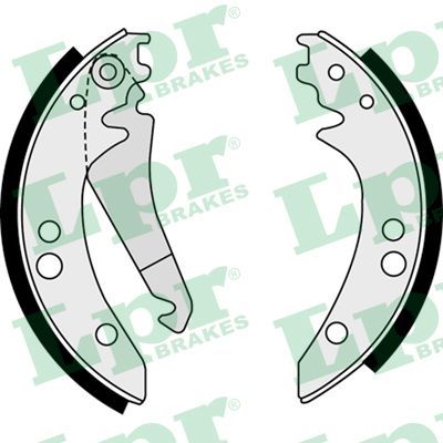 Brake Shoe Set LPR 08410