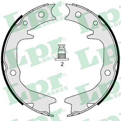 Brake Shoe Set, parking brake LPR 08920