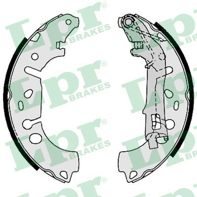 LPR 09100 Brake Shoe Set