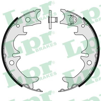 Brake Shoe Set, parking brake LPR 09140