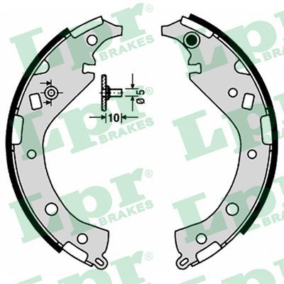 Brake Shoe Set LPR 09170