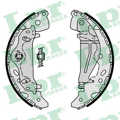 Brake Shoe Set LPR 09230