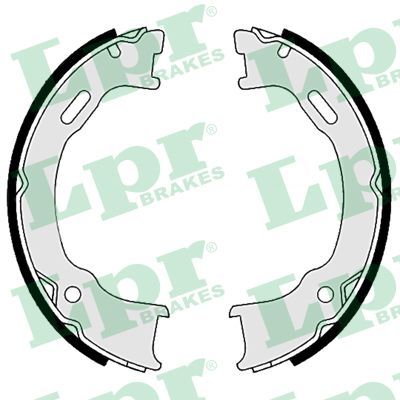 Brake Shoe Set, parking brake LPR 09560