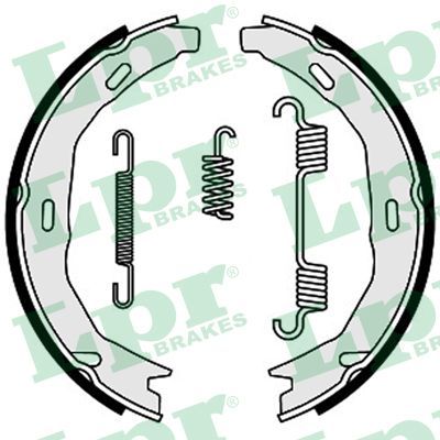 Brake Shoe Set, parking brake LPR 09660