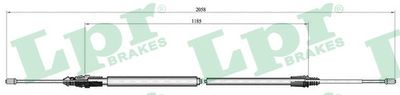 Cable Pull, parking brake LPR C0004B