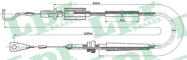 LPR C0030A Accelerator Cable
