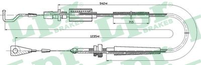 Accelerator Cable LPR C0030A