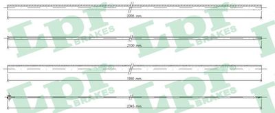 Accelerator Cable LPR C0036A