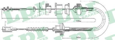 Cable Pull, clutch control LPR C0057C