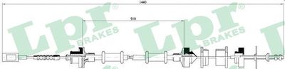 Cable Pull, clutch control LPR C0059C