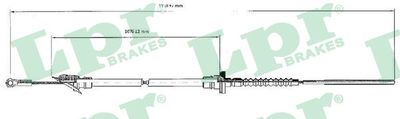 Cable Pull, clutch control LPR C0062C