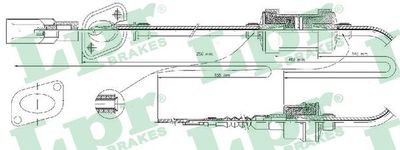 Cable Pull, clutch control LPR C0070C