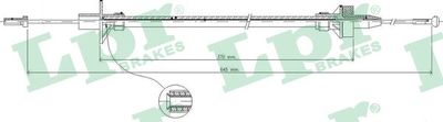 Cable Pull, clutch control LPR C0086C