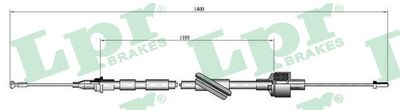 Cable Pull, clutch control LPR C0104C