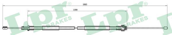LPR C0105B Cable Pull, parking brake