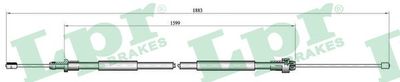 Cable Pull, parking brake LPR C0105B