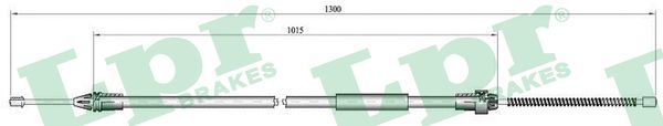 LPR C0135B Cable Pull, parking brake