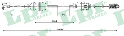 Accelerator Cable LPR C0146A