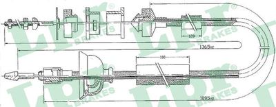 Cable Pull, clutch control LPR C0170C