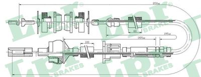 Cable Pull, clutch control LPR C0173C