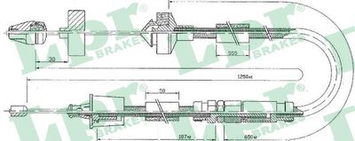 Cable Pull, clutch control LPR C0201C