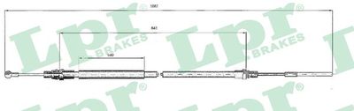Cable Pull, parking brake LPR C0214B