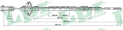 Cable Pull, clutch control LPR C0234C