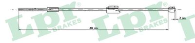 Cable Pull, parking brake LPR C0248B