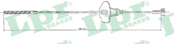 LPR C0251B Cable Pull, parking brake