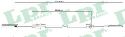 Cable Pull, clutch control LPR C0256C