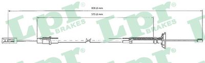Cable Pull, clutch control LPR C0263C