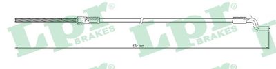 Cable Pull, parking brake LPR C0329B