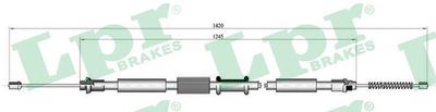 Cable Pull, parking brake LPR C0343B
