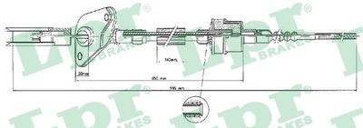 Cable Pull, clutch control LPR C0423C