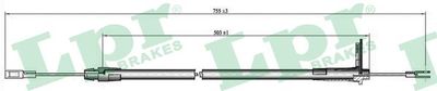 Cable Pull, parking brake LPR C0434B