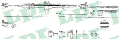 Cable Pull, clutch control LPR C0452C