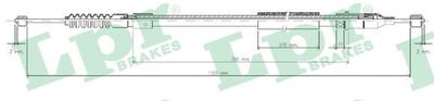 Cable Pull, parking brake LPR C0555B