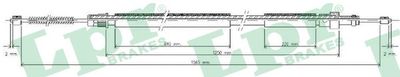 Cable Pull, parking brake LPR C0617B