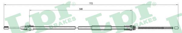LPR C0639B Cable Pull, parking brake