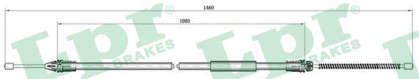 LPR C0709B Cable Pull, parking brake