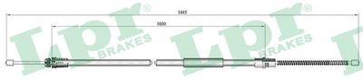 Cable Pull, parking brake LPR C0752B